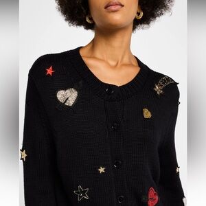 Cinq à Sept Nebula Embellished Cardigan